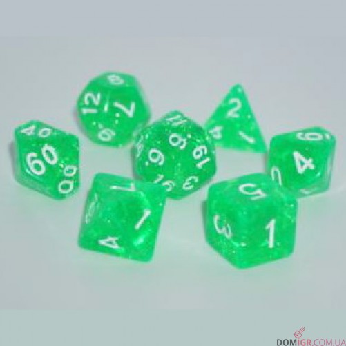 Набор кубиков - Glitter 7 Dice Set (в ассортименте)